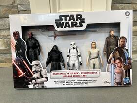 Hasbro G0310 Star Wars Playset Darth Maul Kylo Ren Stormtrooper Obi-wan Kenobi Rey