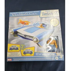 G0889 Hasbro Marvel Fantastic Four Fantasticar Playset With The Thing Boxed 4 Blue