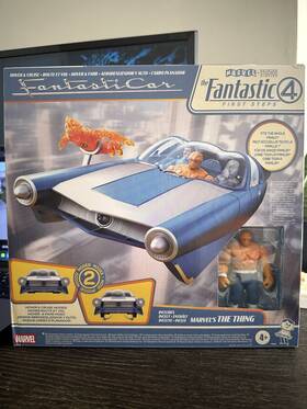 Hasbro G0983 Fantastic Four Fantasticar Playset With The Thing Action Figure