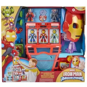 G1259 Hasbro Iron Man And His Awesome Friends Imf Iq Playset With Removable Role Play