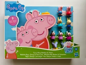 Hasbro Inc. 010993846665 Peppa Pig Peppas Adventures Carry-along Brothers And Sisters 9 Figures Ages 3