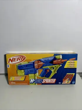 F8625 Hasbro Inc. N Series Sprinter Motorized Blaster 16 N1 Darts Compatible 8