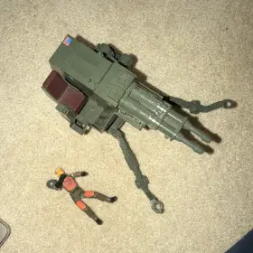 M-2135 Hasbro G.i. Joe Heavy Artillery Laser And Grand Slam 1892