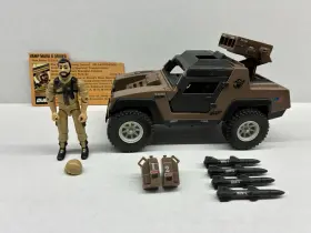 M-3250-a Hasbro G.i. Joe Arah 1984 Vamp Mark Ii Vehicle And Clutch V2 Action Figure 100% Complete