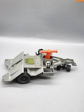 Hasbro M-4459-1 Vintage 1987 G.i. Joe Gray Gun Cannon Trailer Playset Plastic Toy Loose