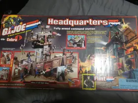 M-6395 Hasbro G.i. Joe Headquarters Command Station Playset Flint Missiles Sounds