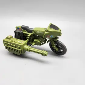 Mc-1027 Hasbro Vintage Gi Joe Ram Cycle Motorcycle Mc 1027 Toy Vehicle 1980s Green Army
