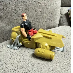 Nv141 Hasbro Titan A.e. X200 Hover Vehicle With Korso Action Figure