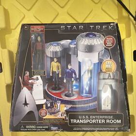 Hasbro R9041 Star Trek U.s.s. Enterprise Transporter Room Playset With Scotty Lights