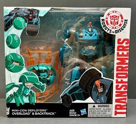 Hasbro W4297b Transformers Rid Overload And Backtrack Mini-con Playset - Misb