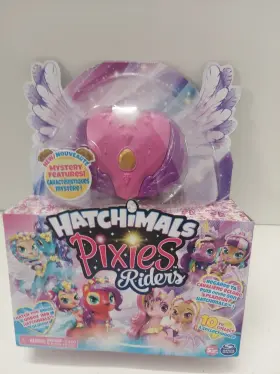 Hatchimals 778988246726 Pixies Riders Crystal Charlotte And Dagger Gliders Set - Nib