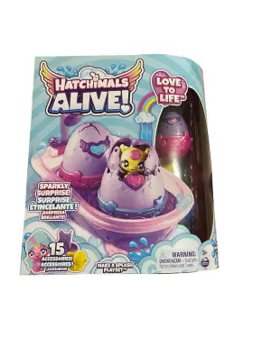 Hatchimals 886144448126 Alive Make A Splash Playset With 15 Accessories New