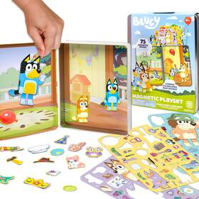 Horizon Group Usa 214618 Bluey Magnetic Playset Magnet Activity Toys Medium