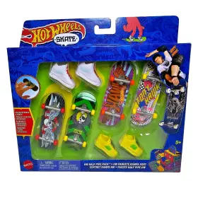 Hot Wheels 194735057696 2023 Skate Tony Hawk Finger Board Exclusive 4-pack 2-pack Shoes