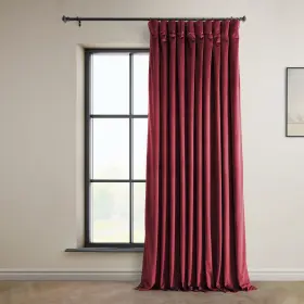 Vpyc-179758-96-dw Hpd Half Price Drapes Heritage Plush Velvet Curtains 96 Inches Long Room Dark