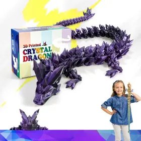 B0d9qpfqg9 Hybais 30 Inch Large 3d Printed Dragon Dragons Figurine Toy Big To