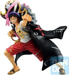 B0b1twgy33 Ichibansho Figure - One Piece Monkey D. Luffy Film Red Bandai Spirits
