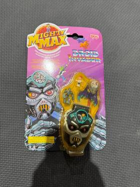 Ideal 97-105 Mighty Max Droid Invader Playset Horror Heads Series Boxed 1992 Original