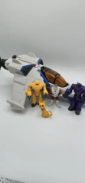 Xl-15 Imaginext 194735057252 Disney Pixar Spaceship With Buzz Lightyear Figure 5pc Cat Zurg