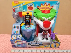 Imaginext 194735134762 Dc Super Friends Color Changers Inch The Joker Funhouse Toy Playset New