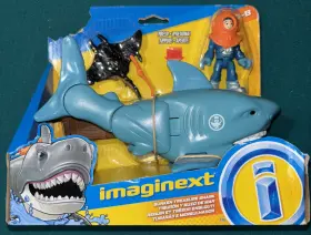 Gkg79 Imaginext Fisher-price Sunken Treasure Shark Figures New Kids Childrens Toy