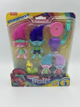 Hrn96 Imaginext Dreamworks Trolls Figure Multipack Playset