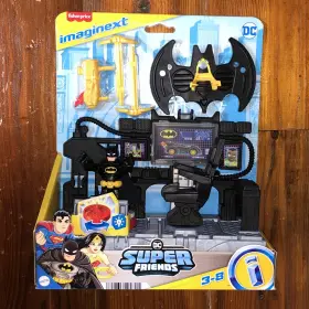 Jfd93 Imaginext Dc Super Friends Batman Command Center New Kids Childrens Light Up Toy