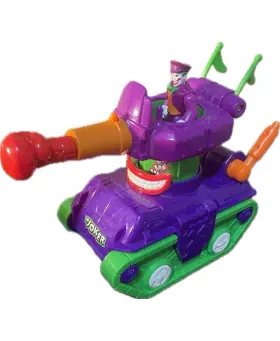 X8035 Imaginext Dc Super Friends Batman Joker Battle Tank Punching Fist And Figure