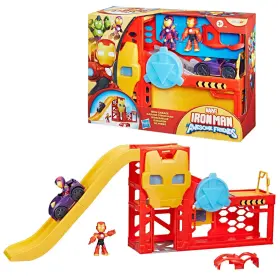 93711723 Ironman Garage Action Figure Playset