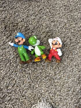 Isaneihas B0fmp7d54c 3-pack Mario Figures - And Luigi Yoshi Action 5 Inch