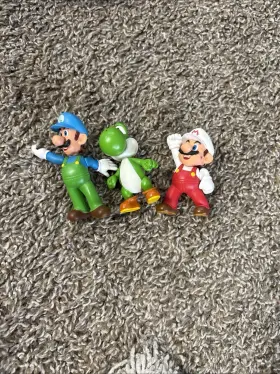 B0fmp7d54c Isaneihas 3-pack Mario Figures - And Luigi Yoshi Action 5 Inch