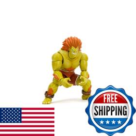 Jada B0f73kbrcw Street Fighter Ii Blanka Deluxe Action Figure - 1 12 Scale Highly Articula