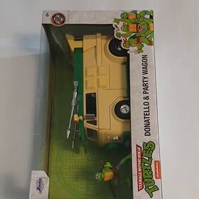Jada Toys 1823118314 Teenage Mutant Ninja Turtles Donatello Party Wagon Playset Boxed