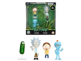 36696 Jada Toys Rick And Morty Die-cast Figure Set Metalfigs Pickle By