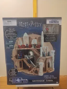 99185 Jada Toys Harry Potter Nano Scene Metalfigs Gryffindor Tower Castle Display Playset New