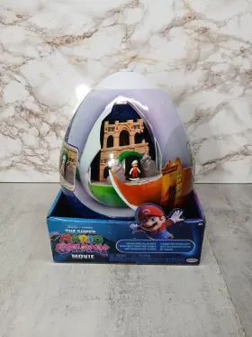 432244 Jakks The Super Mario Galaxy Movie Yoshi Egg Playset- Brand New
