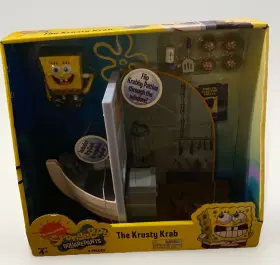 Jakks Pacific 039897007533 Spongebob Squarepants The Krusty Krab Playset 2009 Rare New In Box