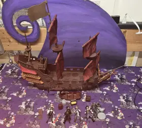 Jakks Pacific 039897290676 Pirates Of The Caribbean On Stranger Tides Queen Annes Revenge Playset