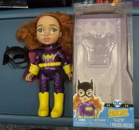 Jakks Pacific 039897680316 Batgirl 15 Inch Toddler Doll Toy Dc Comic Superhero In Box Used 2017