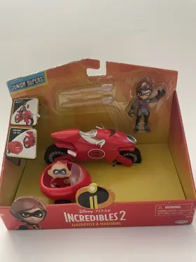 Jakks Pacific 039897767383 Disney Pixar The Incredibles 2 Elasticycle And Elastigirl Playset Figure Nib