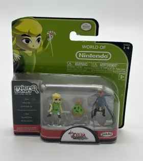 Jakks Pacific 039897952154 New Nintendo Zelda Wind Walker Micro Land Figures Link Makar Bokoblin 2015