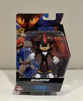 11098190 Jakks Pacific Sonic The Hedgehog 3 Movie Wave 2 Shadow 5 Inch Action Figure Read