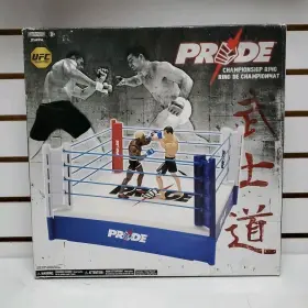 17057 Jakks Pacific 2010 Pride Fight Championship Ring Playset Ufc Collection Damaged Box