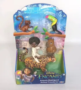 Jakks Pacific 192995225589 Disney Encanto Antonio And Animal Friends Figure Playset New