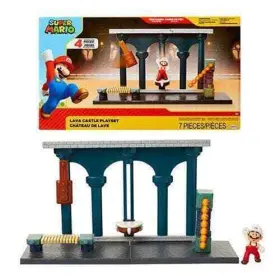 Jakks Pacific 192995400177 World Of Nintendo 2 1/2-inch Lava Castle Playset