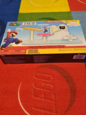 Jakks Pacific 192995402003 Nintendo Super Mario Cloud 7 Piece Playset No Figures Included New Sealed