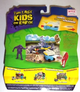 Jakks Pacific 192995402775 The Last Kids On Earth Quint And Zombies Action Figure Playset Toys Netflix New