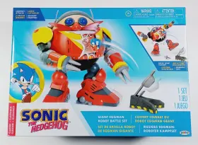 Jakks Pacific 192995409262 40926 Classic Sonic The Hedgehog Giant Eggman Robot Battle Set New