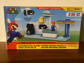 Jakks Pacific 192995411487 Super Mario Bros Switchback Hill Playset Toy - New Includes 2.5 Inch
