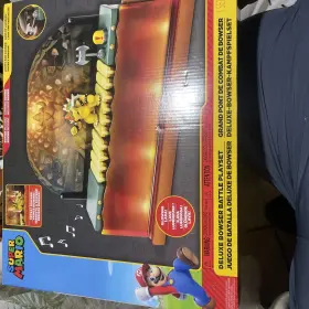 Jakks Pacific 192995418608 Nintendo Super Mario Deluxe Bowser Battle Playset With Lights And Sounds 2.5